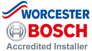 the Worchester Bosch Accredited Installer logo